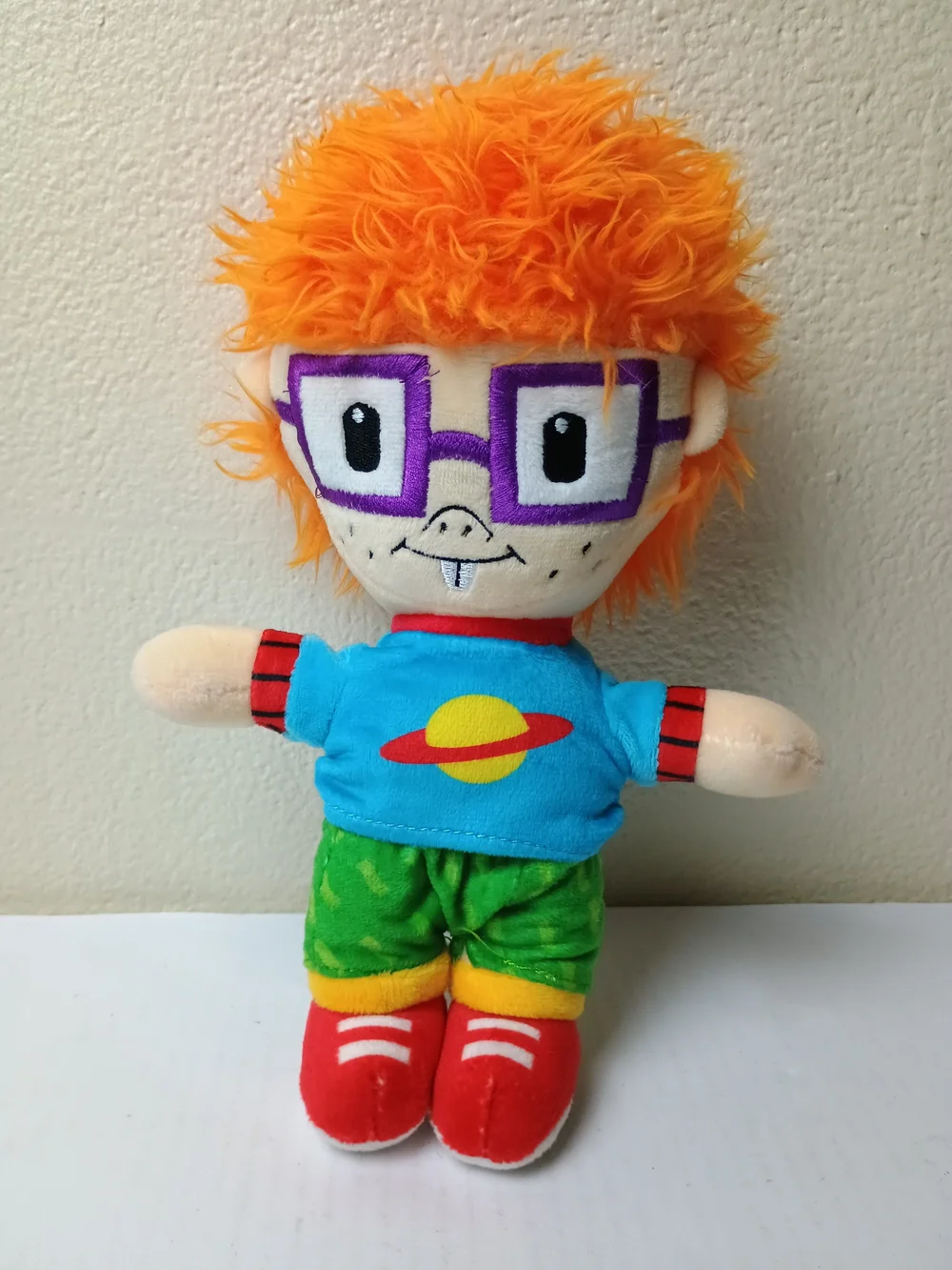 Nickelodeon 2021 Viacom Chickie Finster 1990 Tv Show Rugrats Plush Doll